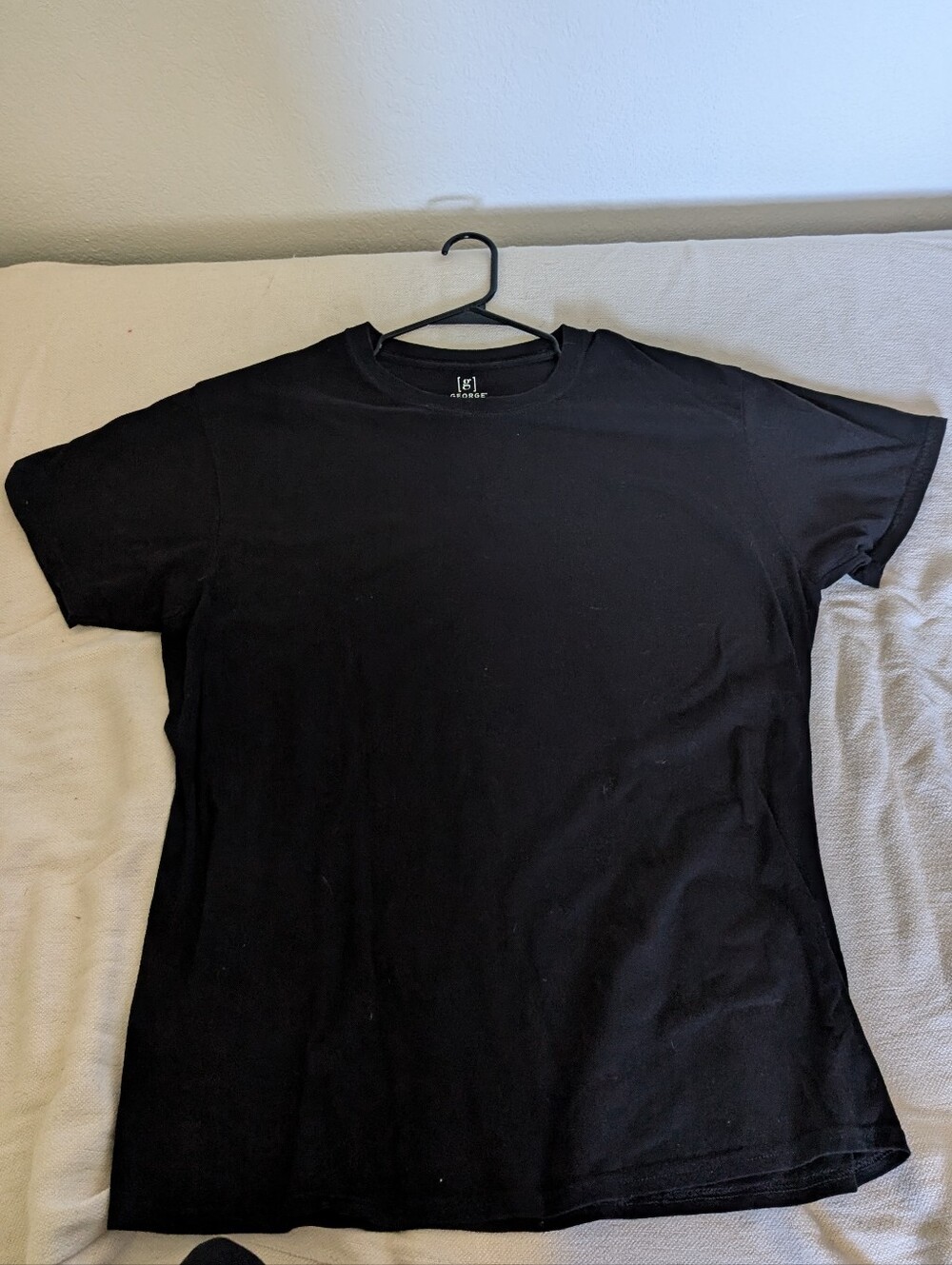 George Black Short Sleeve Crew T-Shirt
